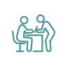 Store of Tomorrow modern consult icon
